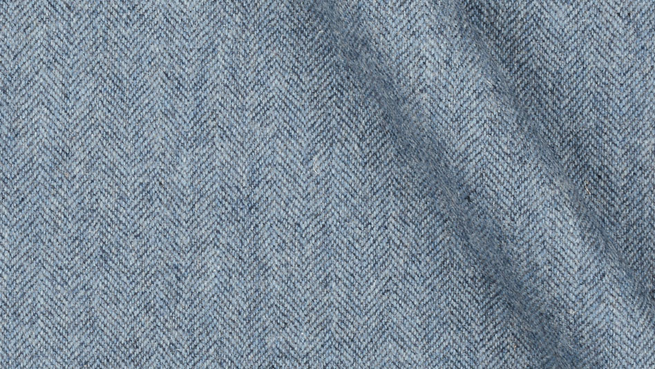 light blue tweed